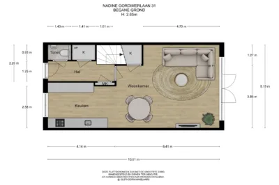 Nadine Gordimerlaan 31 te ‘s-Gravenhage