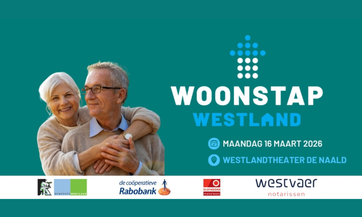 Save the date: Woonstap Westland keert terug op 16 maart