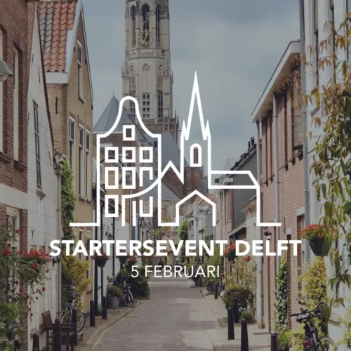 Save the date: startersavond Delft, jouw eerste stap naar een eigen woning