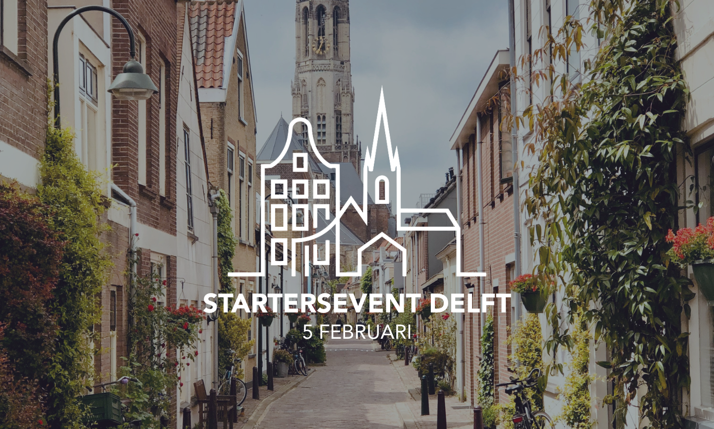Save the date: startersavond Delft, jouw eerste stap naar een eigen woning