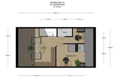 Weideland 10 in Den Hoorn