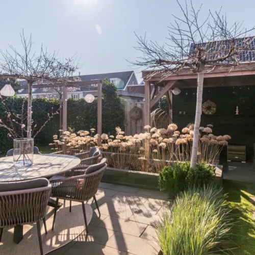 Een tuin die meebeweegt met het weer