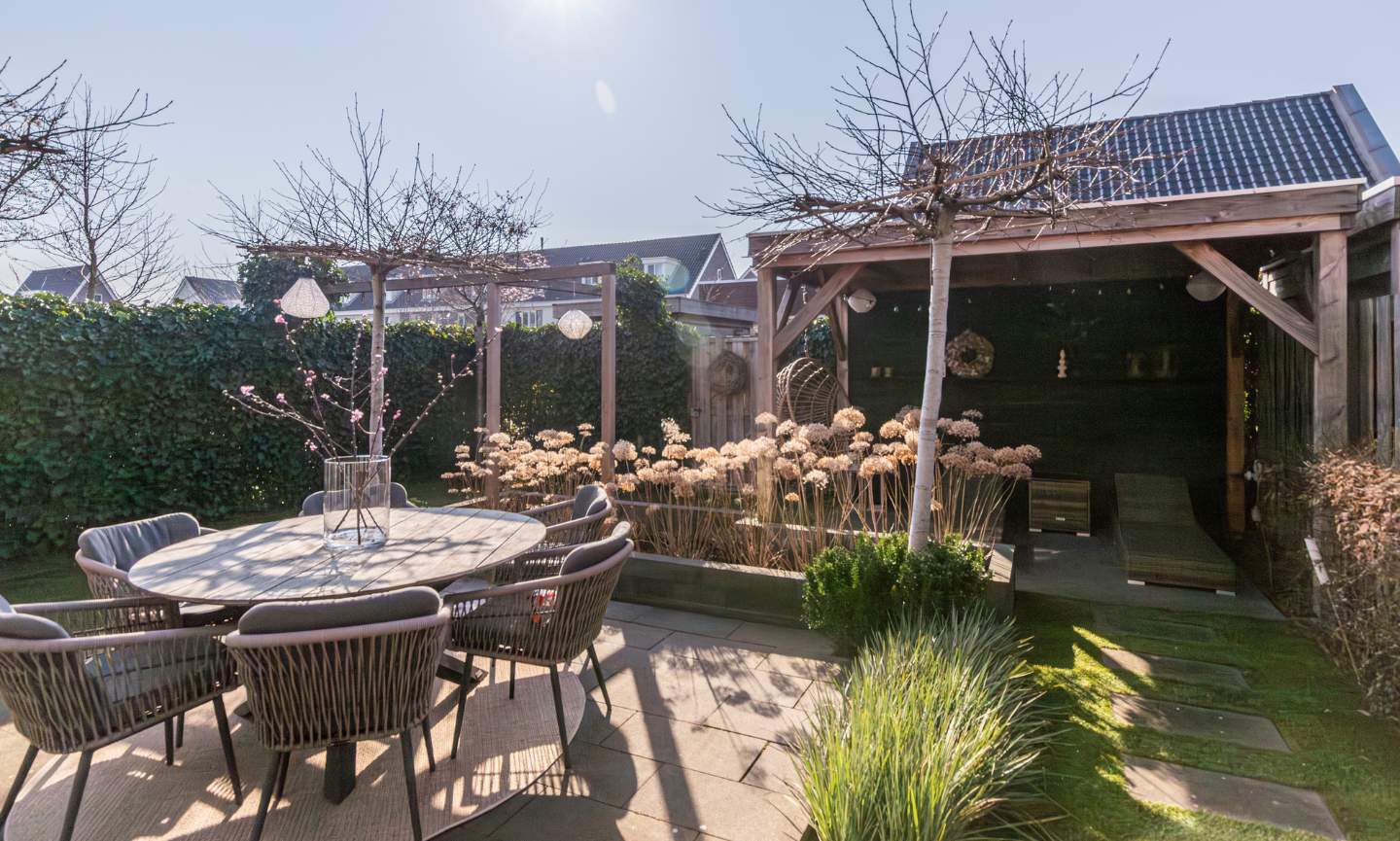 Een tuin die meebeweegt met het weer