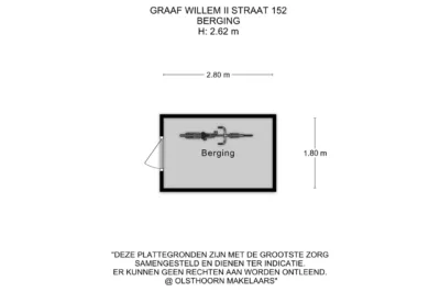 Graaf Willem II straat 152 te ‘s-Gravenzande