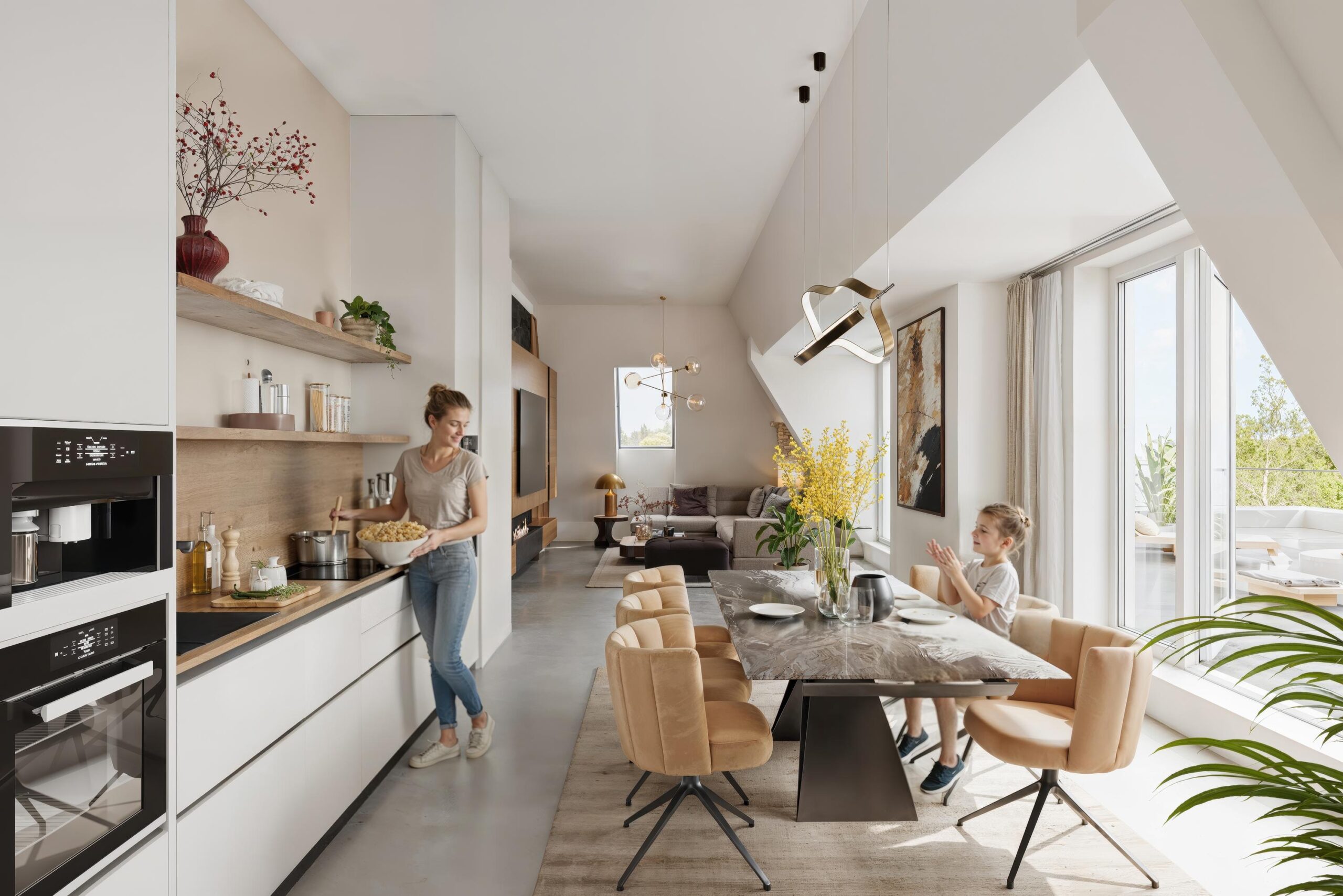 Interieur Penthouse blok H