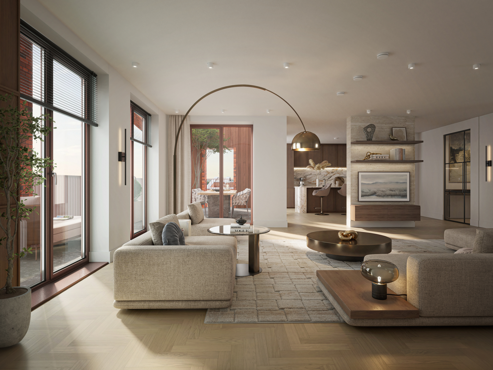 Aan De Kade Fase 2, Interieur Penthouse Bwnr 78 LR