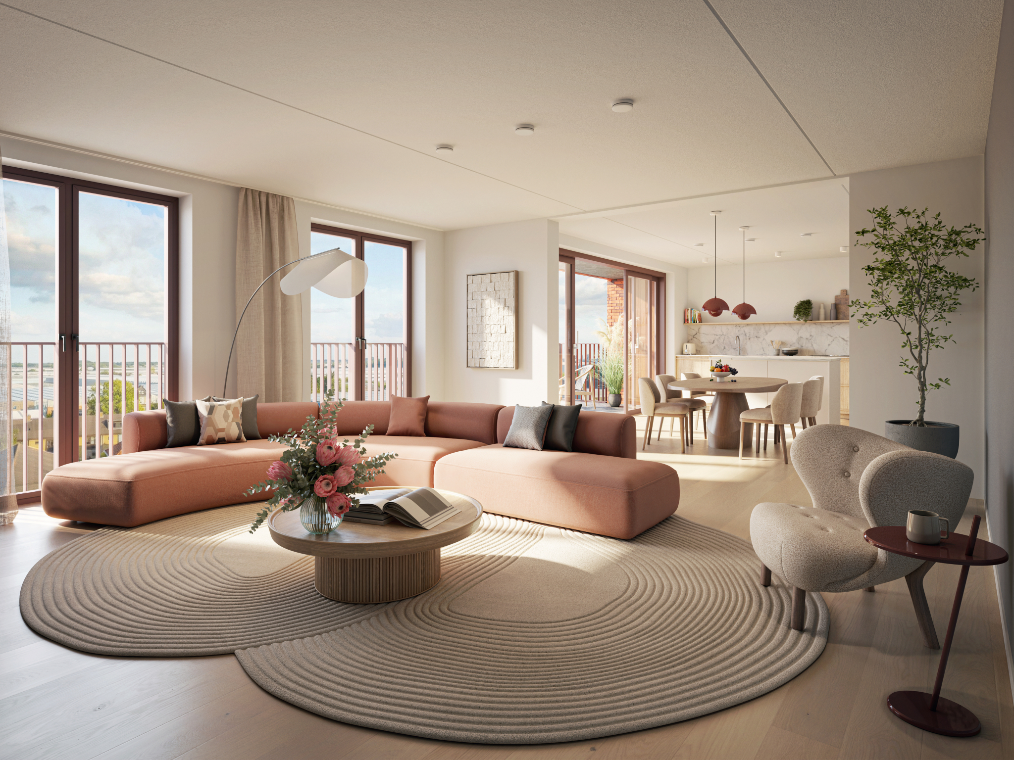 Aan De Kade Fase 2, Interieur 4 Kamer App Bwnr 71 LR