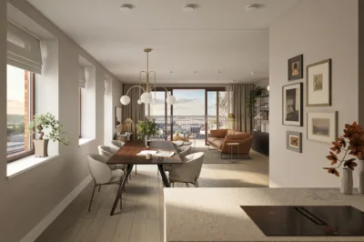 Aan De Kade Fase 2, Interieur Hoek App Bwnr 70 LR